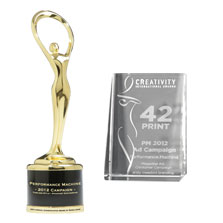 Communicator Gold Award, Creativity International Gold Award